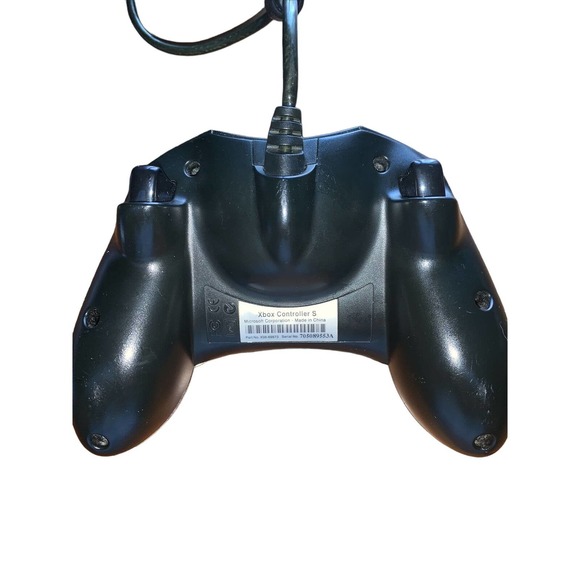 Original Xbox Controller S Series Black Genuine Tested And Working - Picture 3 of 3